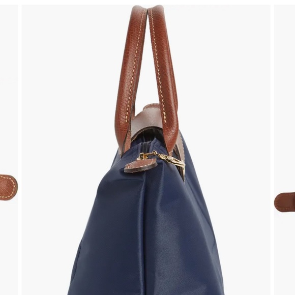 Longchamp Small Le Pliage Original Top Handle Bag -Navy - Picture 5 of 9